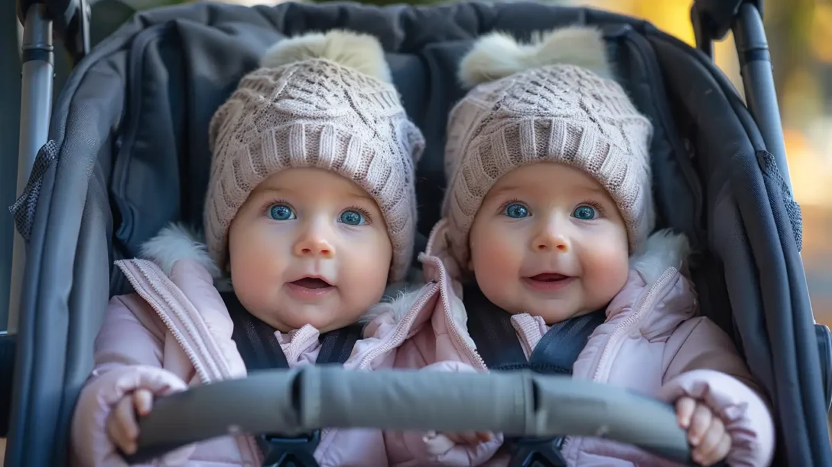 segurança em carrinhos de bebê para gêmeos